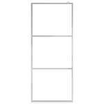 vidaXL Paravan de duș walk-in, 100 x 195 cm, sticlă ESG transparentă vidaXL Paravan de duș walk-in, 100 x 195 cm, sticlă ESG transparentă