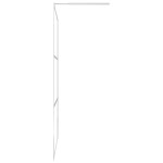 vidaXL Paravan de duș walk-in, 100 x 195 cm, sticlă ESG transparentă vidaXL Paravan de duș walk-in, 100 x 195 cm, sticlă ESG transparentă