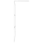 vidaXL Paravan de duș walk-in, 80 x 195 cm, sticlă ESG mată vidaXL Paravan de duș walk-in, 80 x 195 cm, sticlă ESG mată
