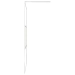 vidaXL Paravan de duș walk-in, 100 x 195 cm, sticlă ESG, model piatră vidaXL Paravan de duș walk-in, 100 x 195 cm, sticlă ESG, model piatră