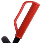 vidaXL Cărucior telescopic manual, 200 kg, negru și roșu