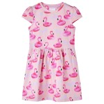 Rochie pentru copii, roz deschis, 128 Rochie pentru copii, roz deschis, 128