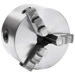 vidaXL Mandrină de strung cu 3 fălci, 100 mm, oțel vidaXL Mandrină de strung cu 3 fălci, 100 mm, oțel