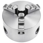vidaXL Mandrină de strung cu 3 fălci, 100 mm, oțel vidaXL Mandrină de strung cu 3 fălci, 100 mm, oțel