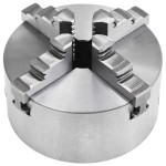 vidaXL Mandrină de strung cu 4 fălci, 125 mm, oțel vidaXL Mandrină de strung cu 4 fălci, 125 mm, oțel