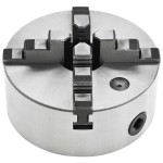 vidaXL Mandrină de strung cu 4 fălci, 160 mm, oțel vidaXL Mandrină de strung cu 4 fălci, 160 mm, oțel