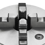 vidaXL Mandrină de strung cu 4 fălci, 160 mm, oțel vidaXL Mandrină de strung cu 4 fălci, 160 mm, oțel
