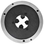 vidaXL Mandrină de strung cu 4 fălci, 200 mm, oțel vidaXL Mandrină de strung cu 4 fălci, 200 mm, oțel