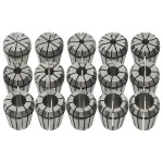 vidaXL Coliere ER25, 15 buc., set de instrumente de strunjire vidaXL Coliere ER25, 15 buc., set de instrumente de strunjire