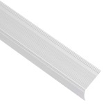 vidaXL Profile trepte în formă de L, 5 buc, argintiu, 90 cm, aluminiu