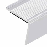 vidaXL Profile trepte în formă de L, 15 buc, argintiu, 90 cm, aluminiu vidaXL Profile trepte în formă de L, 15 buc, argintiu, 90 cm, aluminiu