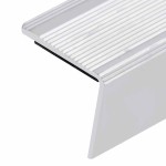 vidaXL Profile trepte formă L, 15 buc, argintiu, 100 cm, aluminiu vidaXL Profile trepte formă L, 15 buc, argintiu, 100 cm, aluminiu