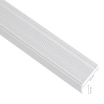 vidaXL Profile trepte formă L, 15 buc, argintiu, 100 cm, aluminiu vidaXL Profile trepte formă L, 15 buc, argintiu, 100 cm, aluminiu