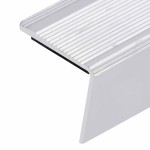 vidaXL Profile trepte formă L, 15 buc, argintiu, 100 cm, aluminiu vidaXL Profile trepte formă L, 15 buc, argintiu, 100 cm, aluminiu