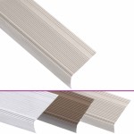 vidaXL Profile trepte în formă de L, 5 buc. șampanie 100 cm aluminiu vidaXL Profile trepte în formă de L, 5 buc. șampanie 100 cm aluminiu