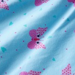 Rochie de copii cu nasturi fără mâneci, albastru 104