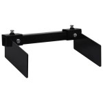 vidaXL Adaptor plug de zăpadă pentru mașina de tuns iarba, negru vidaXL Adaptor plug de zăpadă pentru mașina de tuns iarba, negru