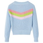 Pulover pentru copii tricotat, albastru, 92