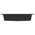 vidaXL Chiuvetă bucătărie neagră 790x500x193 mm granit vidaXL Chiuvetă bucătărie neagră 790x500x193 mm granit
