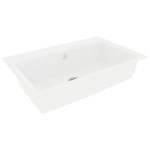 vidaXL Chiuveta de Bucătărie Alb 790x500x193 mm Granit vidaXL Chiuveta de Bucătărie Alb 790x500x193 mm Granit