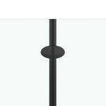 vidaXL Cabină de duș dublu-pliabilă, negru, 120x68x130 cm, ESG vidaXL Cabină de duș dublu-pliabilă, negru, 120x68x130 cm, ESG