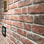 vidaXL Panouri de perete 3D, model cărămidă, roșu, 10 buc., EPS