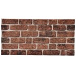 vidaXL Panouri de perete 3D, model cărămidă, maro închis, 10 buc., EPS vidaXL Panouri de perete 3D, model cărămidă, maro închis, 10 buc., EPS