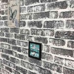 vidaXL Panouri de perete 3D, model cărămidă, gri închis, 10 buc., EPS vidaXL Panouri de perete 3D, model cărămidă, gri închis, 10 buc., EPS