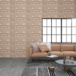 vidaXL Panouri de perete 3D, model cărămidă, bej, 10 buc., EPS vidaXL Panouri de perete 3D, model cărămidă, bej, 10 buc., EPS