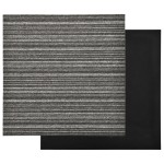vidaXL Plăci de pardoseală, 20 buc., antracit cu dungi, 50x50 cm, 5 m² vidaXL Plăci de pardoseală, 20 buc., antracit cu dungi, 50x50 cm, 5 m²