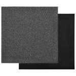 vidaXL Plăci de pardoseală, 20 buc., antracit, 50 x 50 cm, 5 m² vidaXL Plăci de pardoseală, 20 buc., antracit, 50 x 50 cm, 5 m²