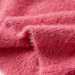 Pulover pentru copii tricotat, roz antichizat, 104