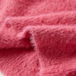 Pulover pentru copii tricotat, roz antichizat, 128