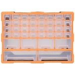 vidaXL Organizator cu 38 de sertare, 52 x 16 x 37,5 cm vidaXL Organizator cu 38 de sertare, 52 x 16 x 37,5 cm