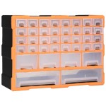 vidaXL Organizator cu 38 de sertare, 52 x 16 x 37,5 cm vidaXL Organizator cu 38 de sertare, 52 x 16 x 37,5 cm