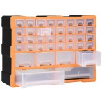 vidaXL Organizator cu 38 de sertare, 52 x 16 x 37,5 cm vidaXL Organizator cu 38 de sertare, 52 x 16 x 37,5 cm