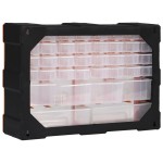vidaXL Organizator cu 38 de sertare, 52 x 16 x 37,5 cm vidaXL Organizator cu 38 de sertare, 52 x 16 x 37,5 cm