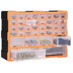 vidaXL Organizator cu 38 de sertare, 52 x 16 x 37,5 cm vidaXL Organizator cu 38 de sertare, 52 x 16 x 37,5 cm