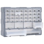 vidaXL Organizator cu 38 de sertare, 52 x 16 x 37,5 cm vidaXL Organizator cu 38 de sertare, 52 x 16 x 37,5 cm