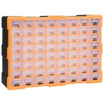 vidaXL Organizator cu 64 de sertare, 52 x 16 x 37,5 cm vidaXL Organizator cu 64 de sertare, 52 x 16 x 37,5 cm