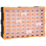 vidaXL Organizator cu 64 de sertare, 52 x 16 x 37,5 cm vidaXL Organizator cu 64 de sertare, 52 x 16 x 37,5 cm