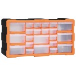 vidaXL Organizator cu 22 de sertare, 49 x 16 x 25,5 cm vidaXL Organizator cu 22 de sertare, 49 x 16 x 25,5 cm