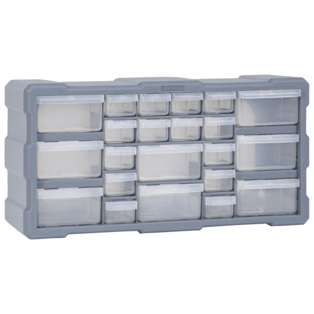 vidaXL Organizator cu 22 de sertare, 49 x 16 x 25,5 cm