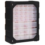 vidaXL Organizator cu 39 de sertare, 38 x 16 x 47 cm vidaXL Organizator cu 39 de sertare, 38 x 16 x 47 cm