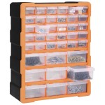 vidaXL Organizator cu 39 de sertare, 38 x 16 x 47 cm vidaXL Organizator cu 39 de sertare, 38 x 16 x 47 cm