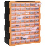 vidaXL Organizator cu 60 de sertare, 38 x 16 x 47,5 cm vidaXL Organizator cu 60 de sertare, 38 x 16 x 47,5 cm