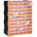 vidaXL Organizator cu 60 de sertare, 38 x 16 x 47,5 cm vidaXL Organizator cu 60 de sertare, 38 x 16 x 47,5 cm