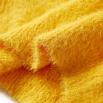 Pulover pentru copii tricotat, ocru închis, 104