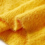 Pulover pentru copii tricotat, ocru închis, 116