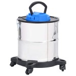 vidaXL Aspirator de cenușă filtru HEPA, 1200 W, 20 L, oțel inoxidabil vidaXL Aspirator de cenușă filtru HEPA, 1200 W, 20 L, oțel inoxidabil